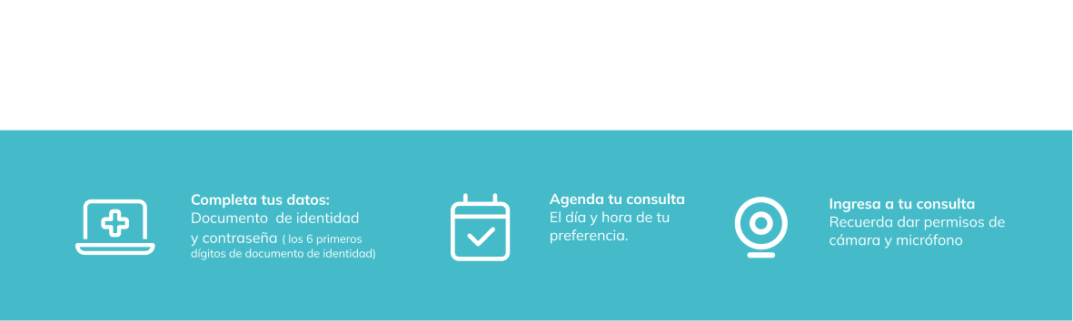 Puedes recibir atención médica desde  cualquier lugar